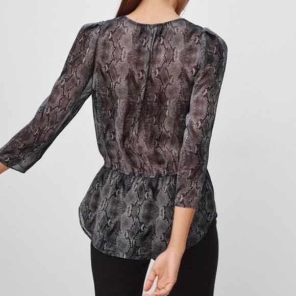 Aritzia Alexander Silk Blouse Size M - Picture 8 of 8